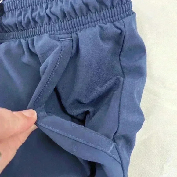 Athleta Girl Size XL Lined High Jump Jogger Blue Drawstring With Pockets - Picture 12 of 16